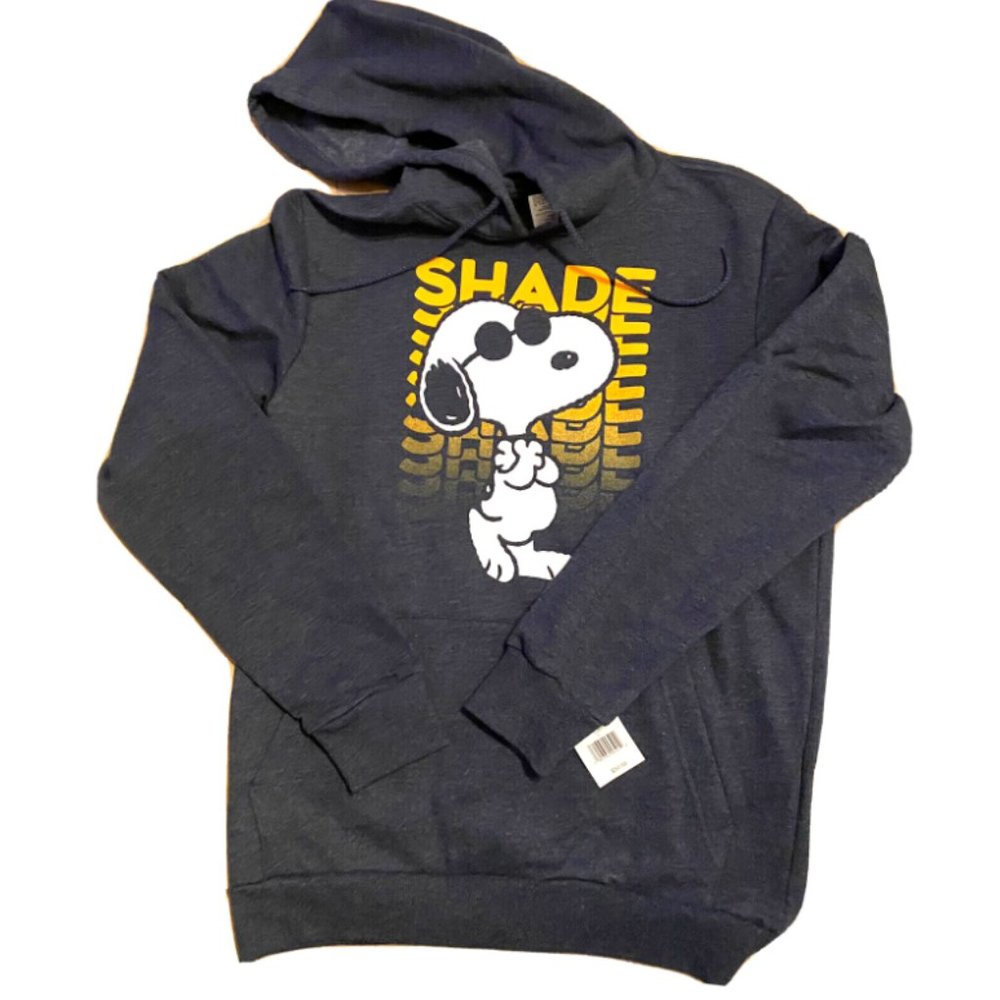 Snoopy Ladies Hoodie Charlie Brown Peanuts Gang Shade Size Small